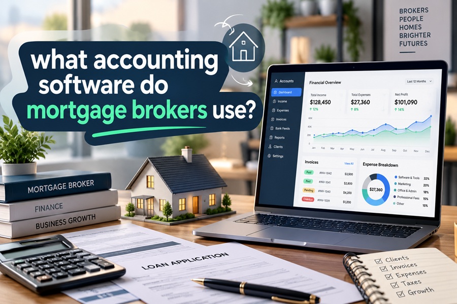 what accounting software do mortgage brokers use